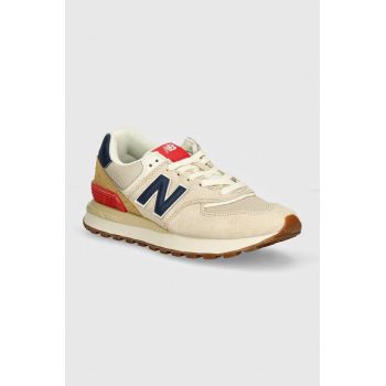 New Balance sneakers 574 culoarea bej, U574LGNV