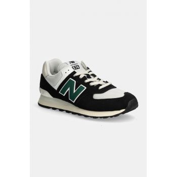 New Balance sneakers 574 culoarea negru, U574RBG