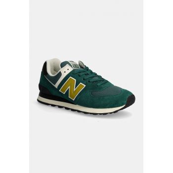 New Balance sneakers 574 culoarea verde, U574RBC