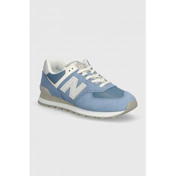 New Balance sneakers din piele intoarsă 574 U574ESE