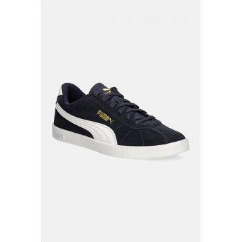 Puma sneakers din piele intoarsă Puma Club II culoarea albastru marin, 397444