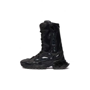 Rombaut botine NUCLEO BOOT femei, culoarea negru, cu toc plat, S24-E-010