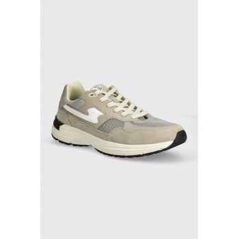 Stepney Workers Club sneakers Amiel S-Strike Suede Mix culoarea gri, YP01535