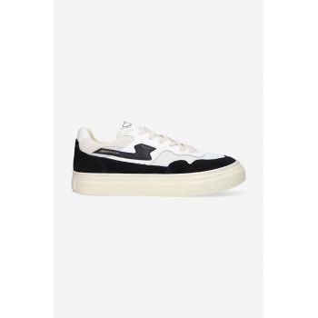 Stepney Workers Club sneakers culoarea alb, YA09506 YA09506-WHTBLK