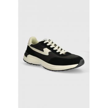 Stepney Workers Club sneakers Osier S-Strike Suede Mix culoarea negru, YP02015