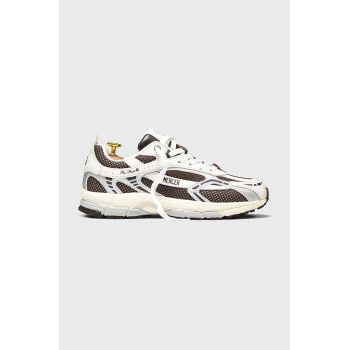 The Mercer Brand sneakers The Re-Run White Silver culoarea maro, ME243010 157