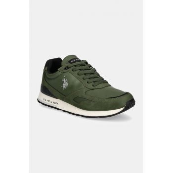 U.S. Polo Assn. sneakers TABRY culoarea verde, TABRY008M/DHY1