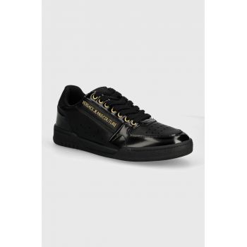 Versace Jeans Couture sneakers Brooklyn culoarea negru, 77YA3SD4 ZP349 899