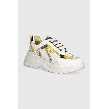 Versace Jeans Couture sneakers Speedtrack culoarea alb, 77YA3SC7 ZS879 G03