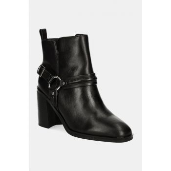 Aldo botine CATASETUM femei, culoarea negru, cu toc drept, 13805490 CATASETUM