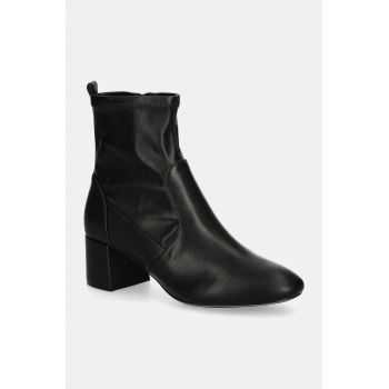 Aldo botine TIRGUS femei, culoarea negru, cu toc drept, 13805877 TIRGUS