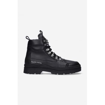 Filling Pieces bocanci de piele Mountain Boot culoarea negru, 63322901861