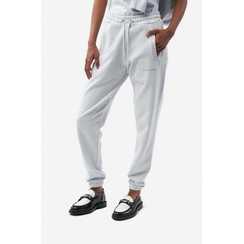 Filling Pieces pantaloni de trening din bumbac culoarea gri, uni 76913686663-LT.GREY