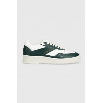 Filling Pieces sneakers din piele Ace Spin culoarea verde, 70033491019