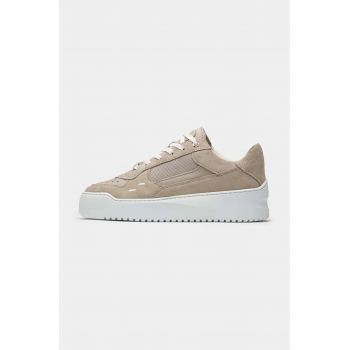 Filling Pieces sneakers din piele intoarsă Avenue Suede culoarea bej, 52122791174