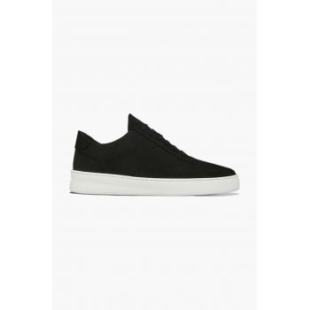 Filling Pieces sneakers din piele întoarsă Low Mondo Plain Nardo culoarea negru, 33026311861