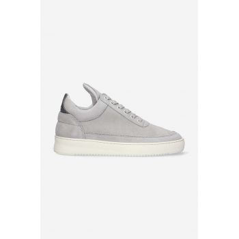 Filling Pieces sneakers din piele întoarsă Low top Suede culoarea gri, 10122791878