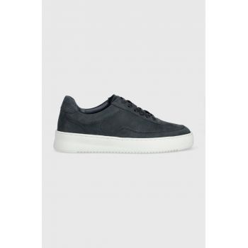 Filling Pieces sneakers din piele întoarsă Mondo 2.0 Ripple Nubuck culoarea bleumarin, 24522841884