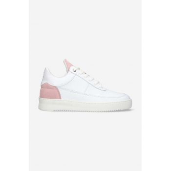 Filling Pieces sneakers din piele Low Eva Itaca culoarea alb, 51328882052