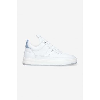 Filling Pieces sneakers din piele Low top Bianco culoarea alb, 10127793008