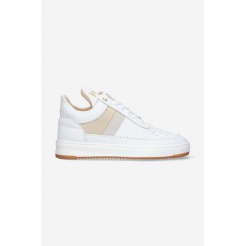 Filling Pieces sneakers din piele Low top Game culoarea alb, 10133151919