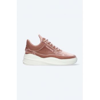 Filling Pieces sneakers Low top Sky Velvet culoarea maro, 51427611888