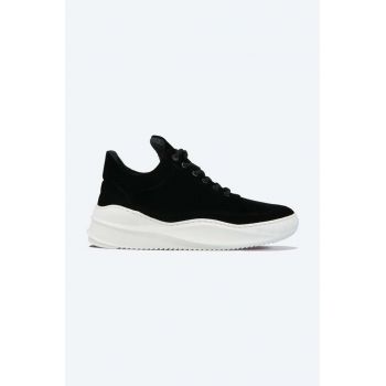 Filling Pieces sneakers Low top Sky Velvet culoarea negru, 25527611861