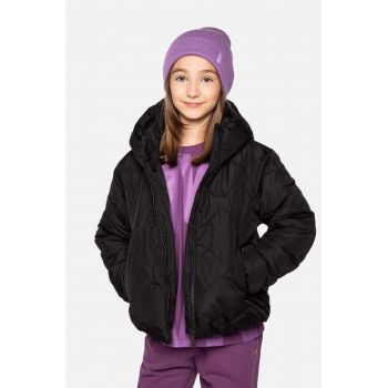 Lemon Explore geaca copii ZL3152701OJG OUTERWEAR JESIEŃ GIRL culoarea negru