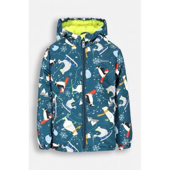 Lemon Explore geaca de schi pentru copii culoarea albastru marin, OUTERWEAR SNOW&SKI BOY