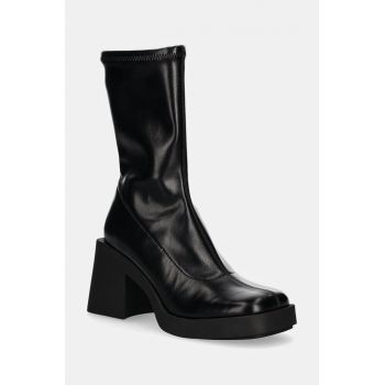 Steve Madden botine Kloe femei, culoarea negru, cu toc drept, SM11003364