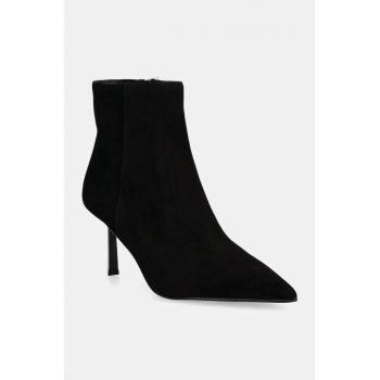 Steve Madden botine Sabine femei, culoarea negru, cu toc cui, SM11003279