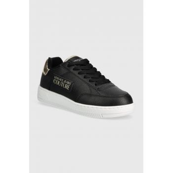 Versace Jeans Couture sneakers Meyssa culoarea negru, 76VA3SJ5 ZPA50 G89