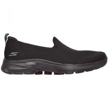 Adidasi Pantofi sport femei Skechers Go Walk 6 - Clear Vi 124505-BBK