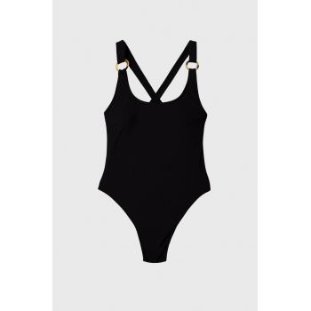 Answear Lab Costum de baie culoarea negru, cupa usor rigidizata