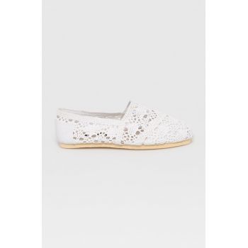 Answear Lab Espadrile culoarea alb