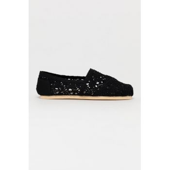 Answear Lab Espadrile culoarea negru