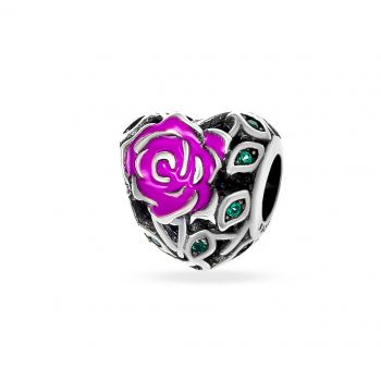 Charm din Argint 925 Color Roses 2.91g