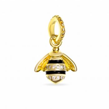 Charm din Argint 925 Golden Bee 2.53gr