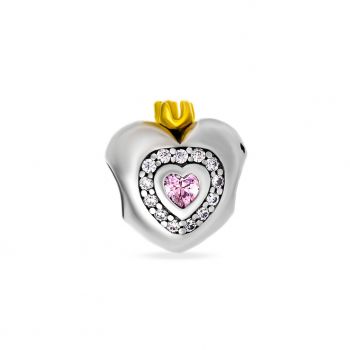 Charm din Argint 925 Heart Royale 3.88g