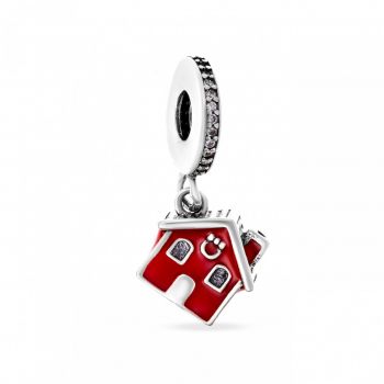 Charm din Argint 925 Red Home 4.66g