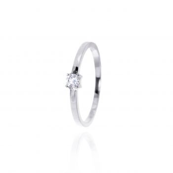 Inel Timeless din Argint 925 cu diamant