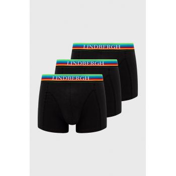 Lindbergh boxeri (3-pack) barbati, culoarea negru