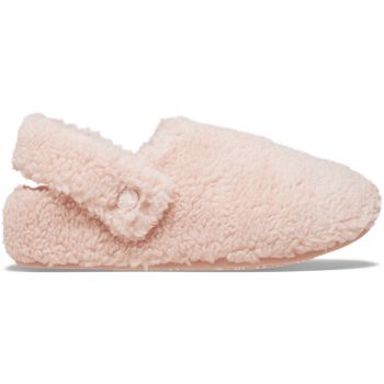 Papuci Crocs Classic Cozzzy Slipper Roz - Pink Clay