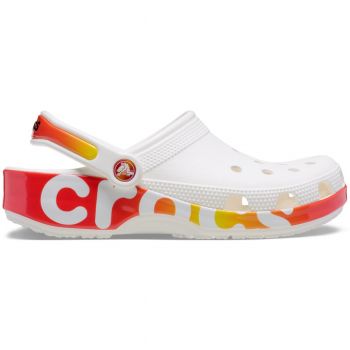 Saboti Crocs Classic Reflector Clog Alb - White