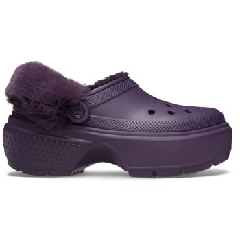 Saboti Crocs Stomp Lined Clog Mov - Dark Iris