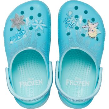 Saboti Crocs Toddler Disney Frozen Elsa Classic Clog Multicolor - Multi