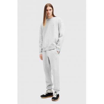 AllSaints pantaloni de trening din bumbac HAVEN culoarea gri, neted, M001TB