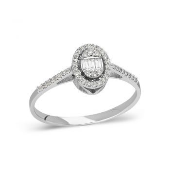 Inel Exquisite din AUR 14K cu Diamant