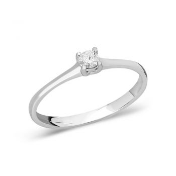 Inel Timeless Elegance din AUR 14K cu Diamant