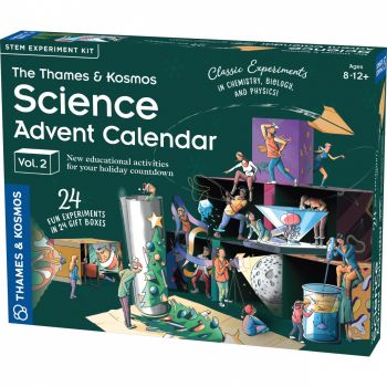 Jucarie educativa Kit STEM Calendarul stiintific de Advent versiunea 2, Thames  Kosmos